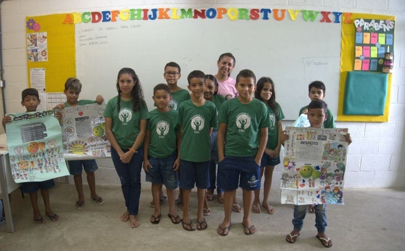 Student Presentation with respect poster